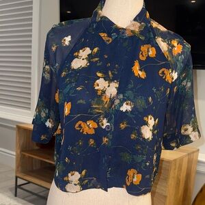 Aritzia Wilfred cropped top